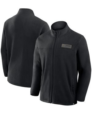 Fanatics Vegas Golden Knights Home Ice Fleece Full-zip Jacket - Black
