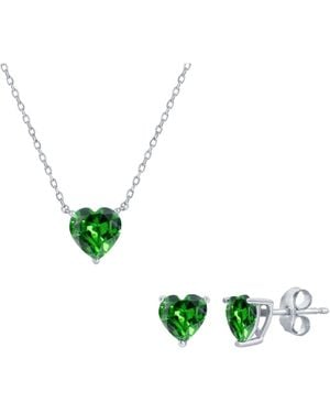 Simona Sterling Silver - Green