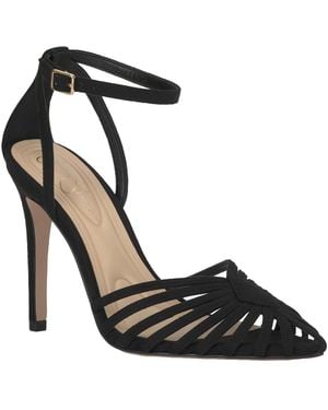 Jessica Simpson Paveri Huarache Strappy Stiletto Pumps - Black