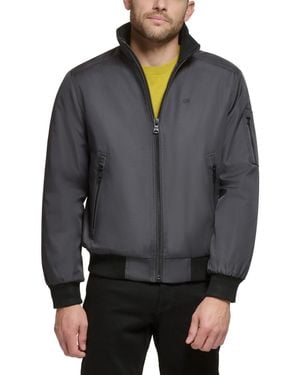 Calvin Klein Classic Zip-front Ripstop Bomber Jacket - Multicolor