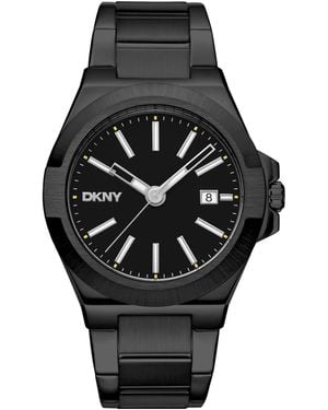 DKNY Modernist Stainless Steel Bracelet Watch - Black