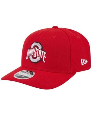 KTZ Ohio State Buckeyes Team Collective 9seventy Stretch-snap Adjustable Hat - Red
