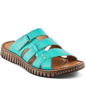 Spring Step Olly Slides - Blue