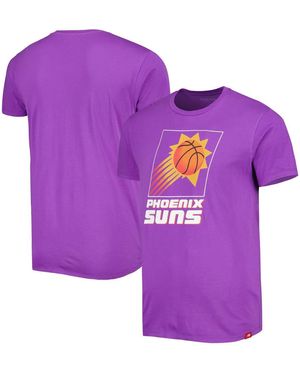 Sportiqe And Phoenix Suns Hardwood Classics Bingham Elevated T-shirt - Purple