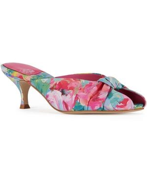 Jeffrey Campbell Twista-l Slip-on Dress Sandals - Red