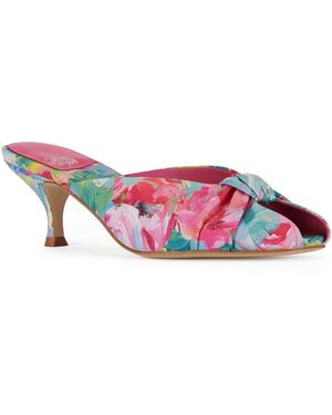 Jeffrey Campbell Twista-l Slip-on Dress Sandals - Red