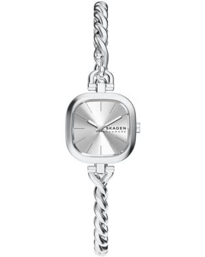 Skagen Mellem Micro Quartz Two-hand Stainless Steel Watch 20mm - Metallic