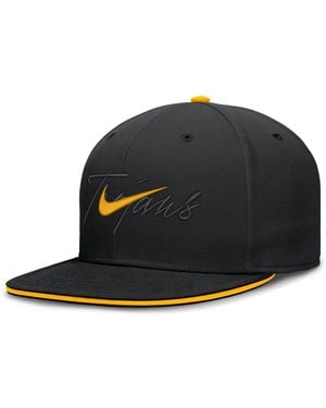Nike Usc Trojans Dri-fit Primetime Script Fitted Hat - Black