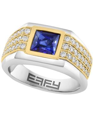 Effy Lab Grown Sapphire (2-1/10 Ct. T.w. - Metallic