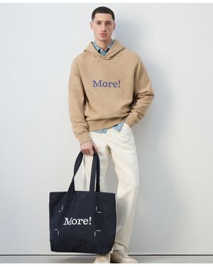 Mango Cotton Canvas Tote Bag - White