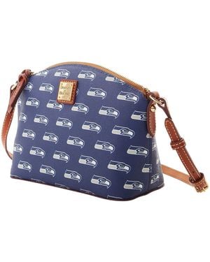 Dooney & Bourke Seattle Seahawks Signature Suki Crossbody - Blue