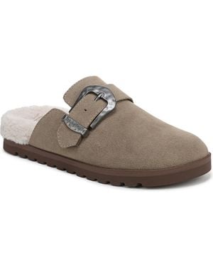Blowfish Sienna Cozy Round Toe Slip On Flat Clogs - Brown