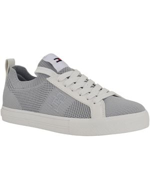 Tommy Hilfiger Ladelis Knit Lace-up Sneaker - Gray