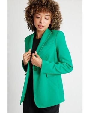Caldwell Collection Lorraine Single Button Blazer - Black