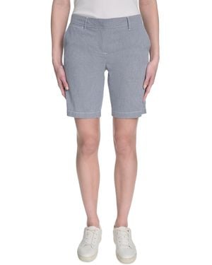 Nautica Jeans Striped Riviera Mid-rise Shorts - Blue