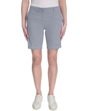 Nautica Jeans Striped Riviera Mid-rise Shorts - Blue