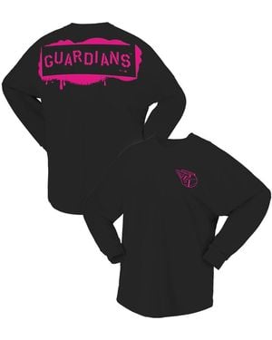 Fanatics Cleveland Guardians Neon Jersey Long Sleeve T-shirt - Black