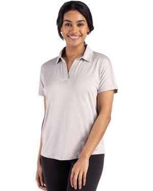 Cutter & Buck Coastline Epic Comfort Recycled Dolman Polo - White