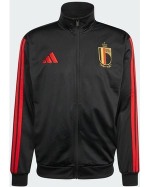 adidas Belgium National Team 2026 World Cup Alphaskin Full-zip Track Jacket - Black