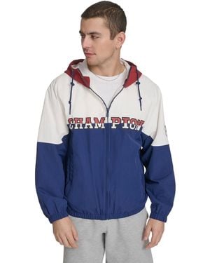 Champion Packable Windbreaker Jacket - Blue