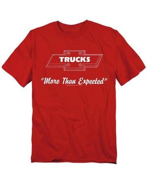 Corvette Chevrolet Trucks Logo T-shirt - Red