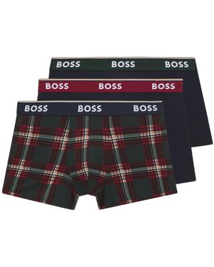 BOSS Power Design Patterned Trunk Underwear - Multicolor