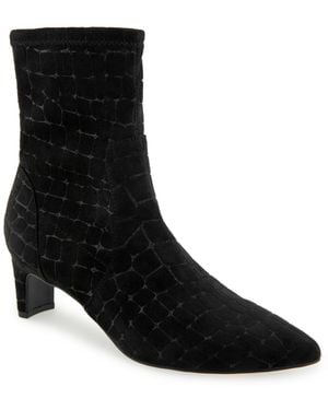 Kenneth Cole Bindi Heeled Pointed Toe Dress Booties - Black