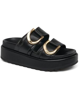 J/Slides Sierra Platform Sandal - Black