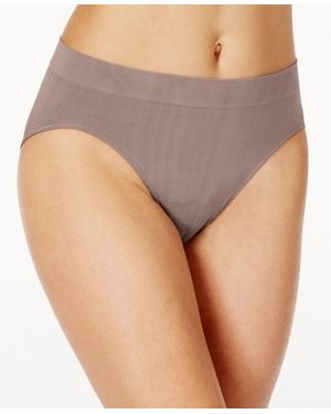 Bali One Smooth U All-over Smoothing Hi Cut Brief Underwear 2362 - Gray