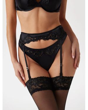 Guess Tina Suspender Belt - Black