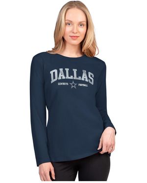 G-III 4Her by Carl Banks Dallas Cowboys Best Play Long Sleeve T-shirt - Blue