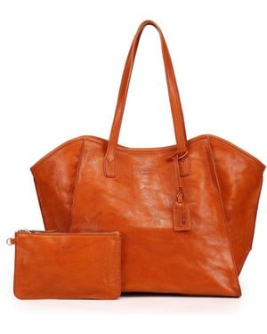 Old Trend Iris Carryall Tote Bag - Orange