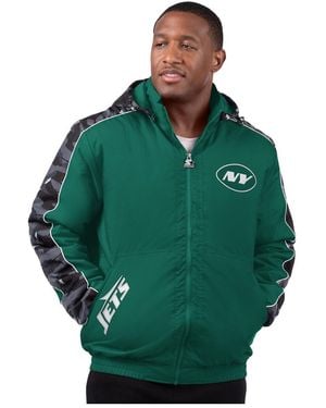 Starter New York Jets Thursday Night Gridiron Full-zip Jacket - Green