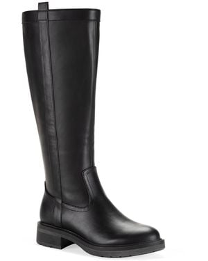 Style & Co. Terryy Round Toe Tall Boots - Black