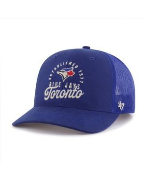 '47 Toronto Blue Jays Pitstop Trucker Adjustable Hat