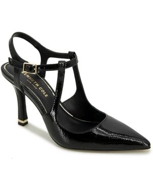 Kenneth Cole Romi Ankle Sling Pumps - Black