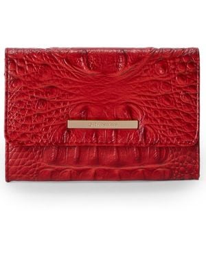 Brahmin Kerra Alden Road Snap Closure Wallet - Red
