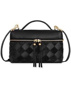 Rebecca Minkoff Frankie Small Leather Top Handle Satchel Handbag - Black