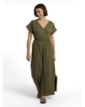 Brakeburn Ada Jumpsuit - Green