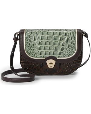 Brahmin Portia Northway Small Crossbody Handbag - Green