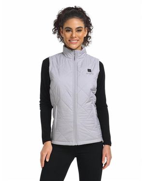 Ororo Heated Quilted Vest - Gray