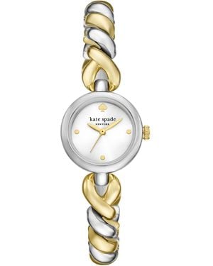 Kate Spade Monroe Three-hand Stainless-steel Watch - Metallic