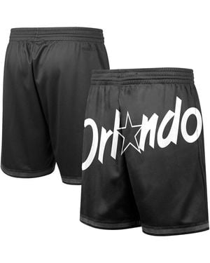 Mitchell & Ness Orlando Magic Big Face 3.0 Fashion Shorts - Black