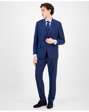 Tallia Classic Fit Suit Separates - Blue