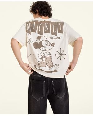 Disney | Macy's | Mickey Mouse Graphic Short-sleeve T-shirt - Natural