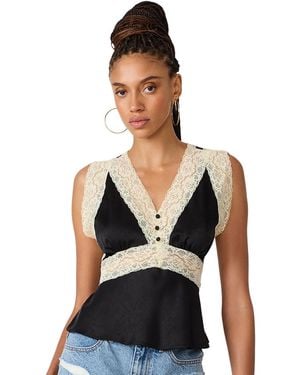 Steve Madden Elinor Sleeveless Top - Black