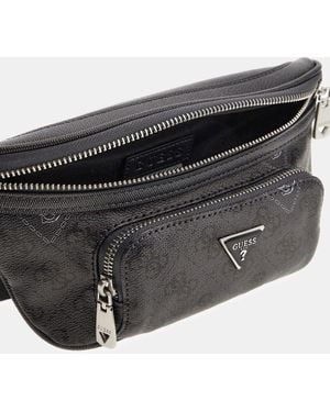 Guess Milano Adjustable Medium Bumbag - Black