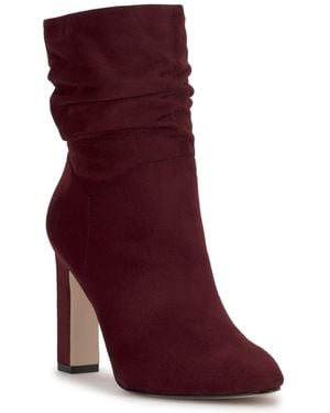 Jessica Simpson Mixtesa Slouchy Dress Booties - Red