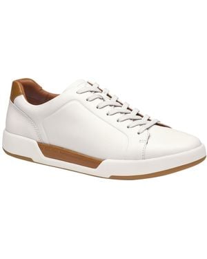 Johnston & Murphy Kendall Round-toe Shoes - White