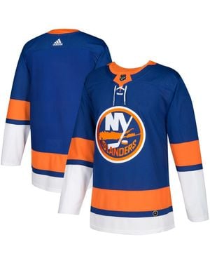 adidas New York Islanders Home Authentic Blank Jersey - Blue